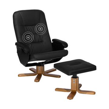 Fauteuil massant en Cuir PU Rétro RELAXPRO