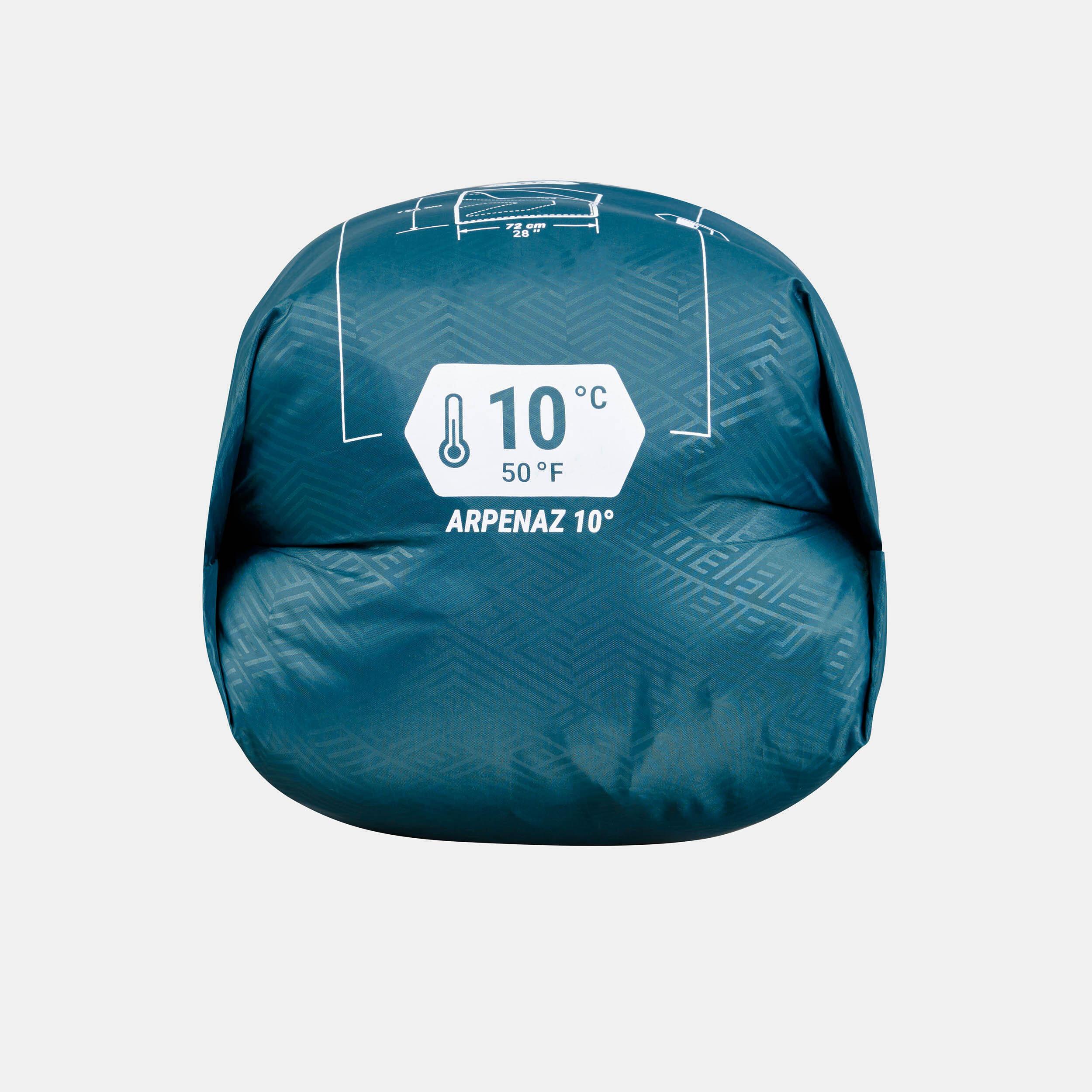 QUECHUA  Schlafsack - ARPENAZ 10  ZIP 