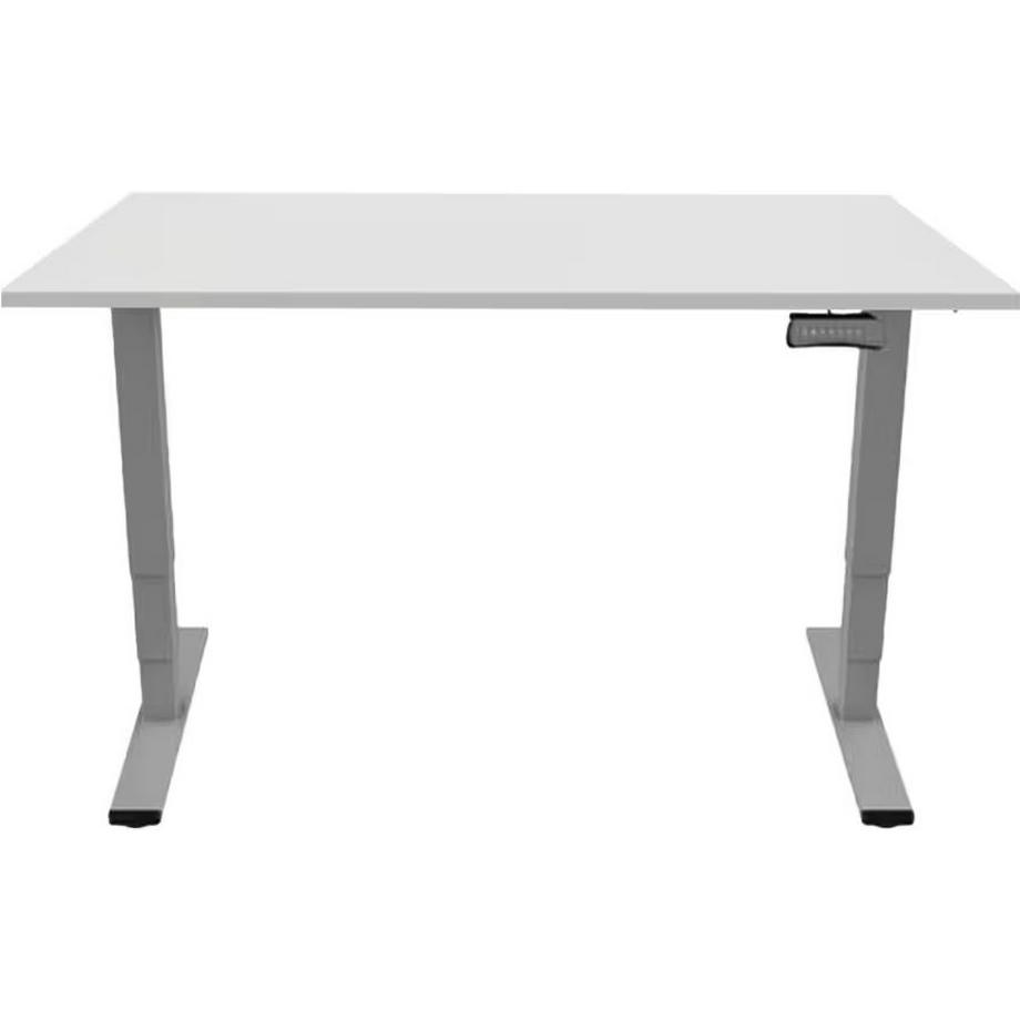 Contini Tavolo da ufficio ad altezza regolabile 2.0x0.9m Grigio/Gestell RAL 7045  