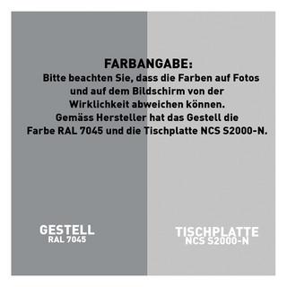 Contini Höhenverstellbarer Bürotisch 2.0x0.9m / Gestell RAL 7045  