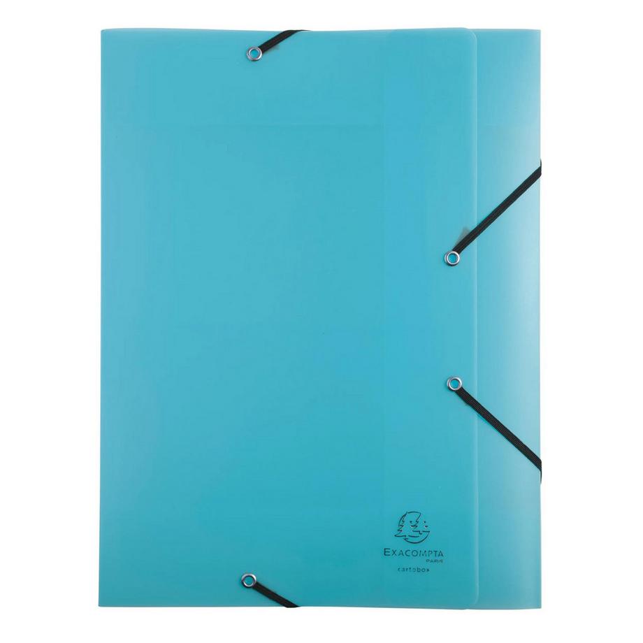 Exacompta Boite de classement Exabox Dos 40mm Polypropylène 7/10e Chromaline pastel - A4 - x 8  