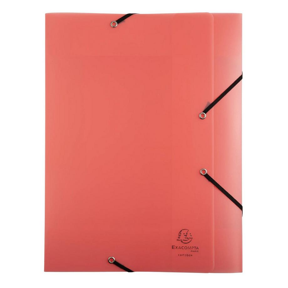 Exacompta Boite de classement Exabox Dos 40mm Polypropylène 7/10e Chromaline pastel - A4 - x 8  