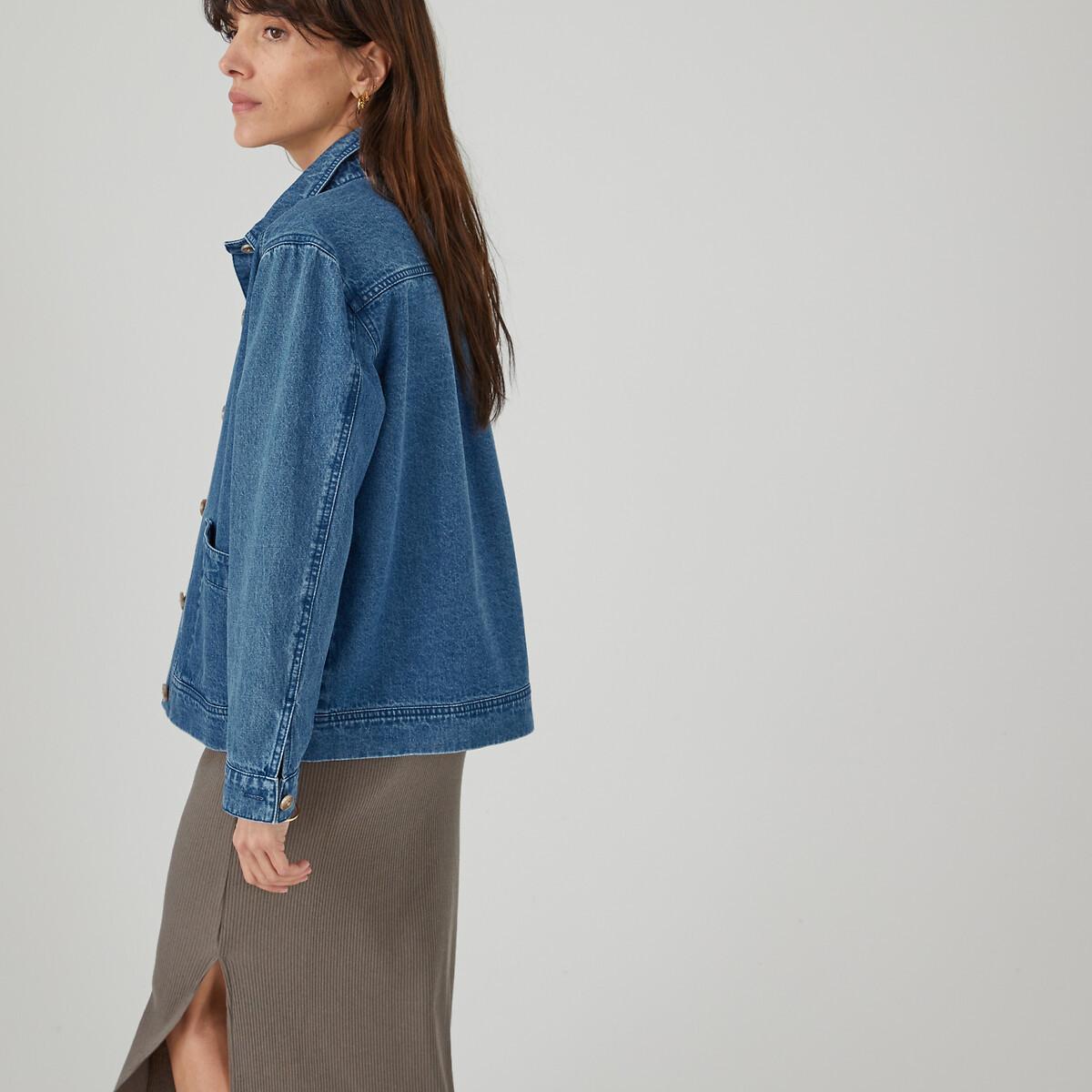 La Redoute Collections  Veste boutonnée en denim 