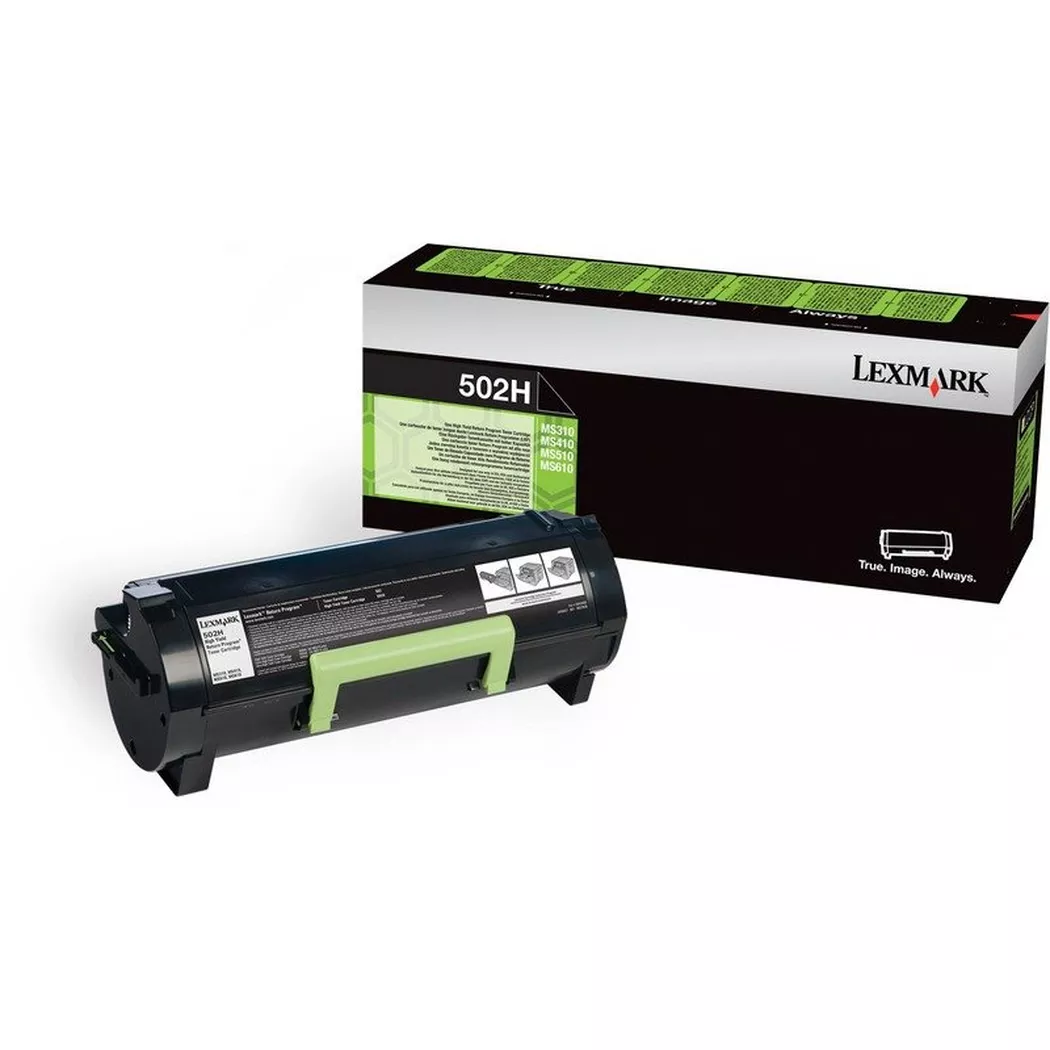 Lexmark – Toner-Modul return HY schwarz 50F2H00 MS310/610 5000 Seiten, Schwarz, One Size