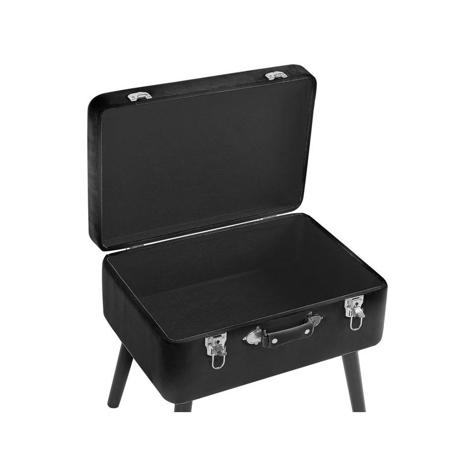 Beliani Tabouret de rangement en Velours Rétro MALLARD  