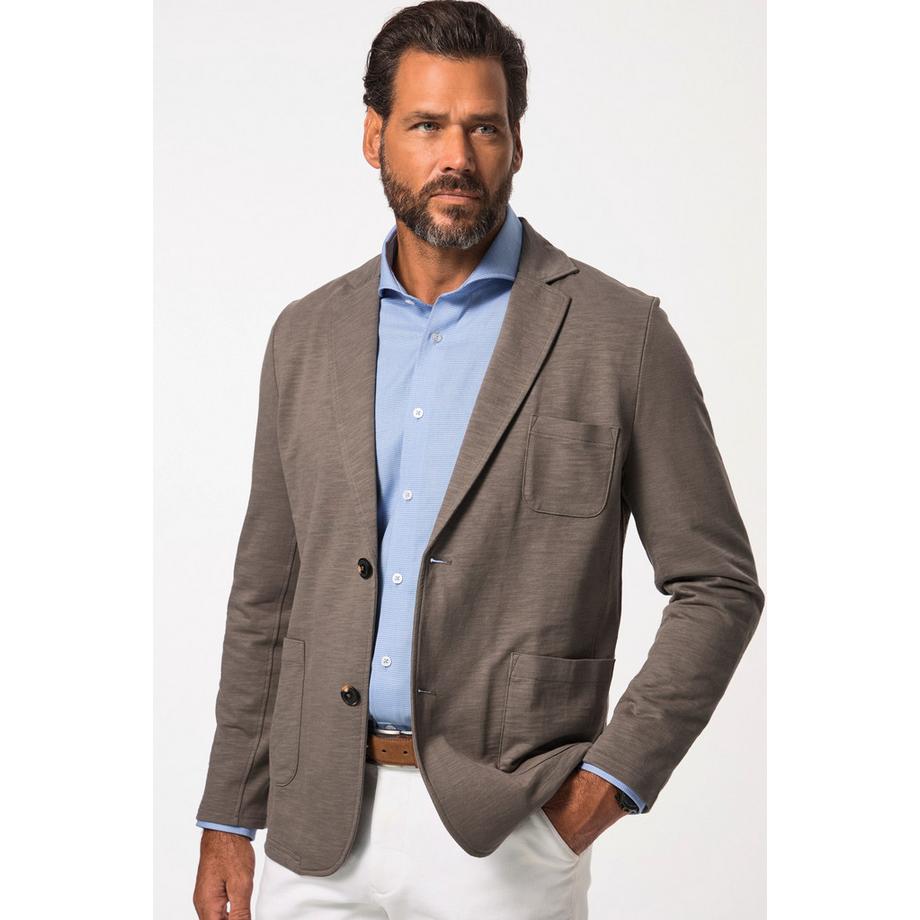 JP1880 Flamm Sweat Sakko Revers aufgesetzte Taschen  