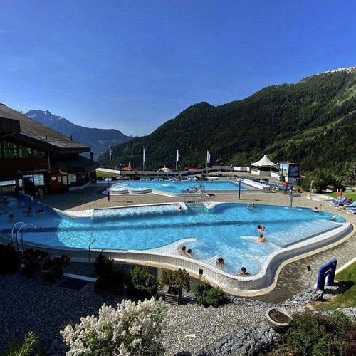 Geschenkidee  Day spa & repas à 3 plats aux Bains d'Ovronnaz (pour 2 personnes) 