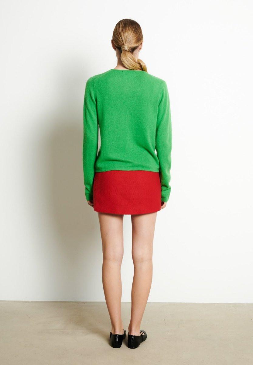 Studio Cashmere8 LILLY 7 V-Ausschnitt taillierte Strickjacke  