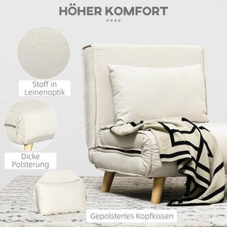 HOMCOM Fauteuil inclinable  