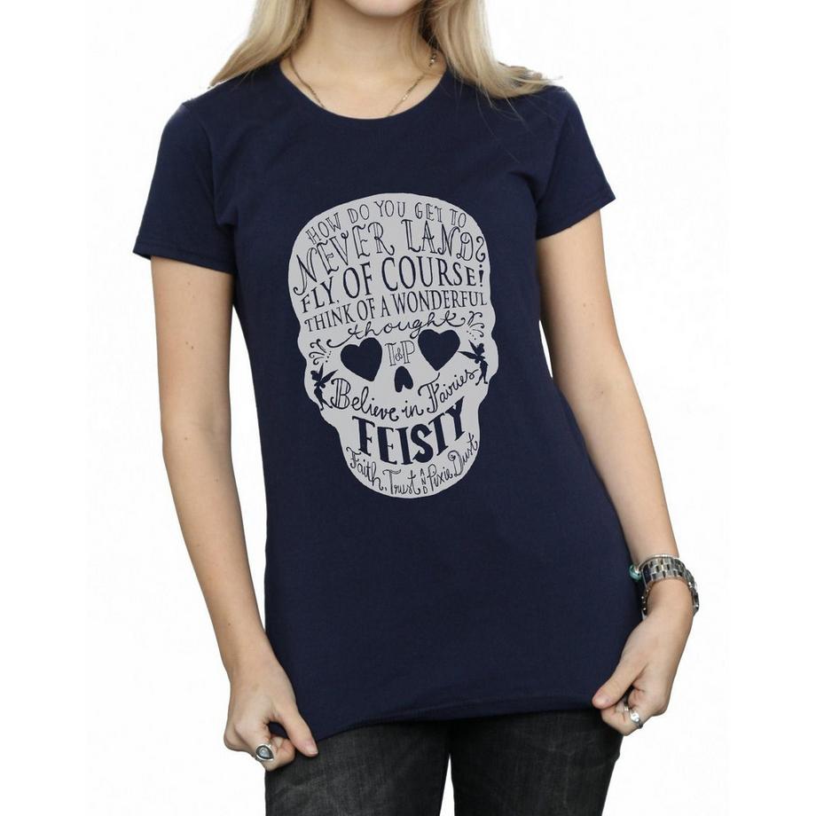 Disney Peter Pan T-Shirt Tête de Mort  