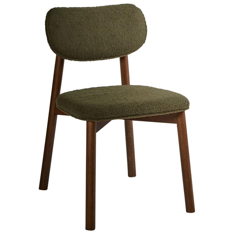 Beliani Set di 2 sedie da pranzo en Bouclé Retrò MILLS  