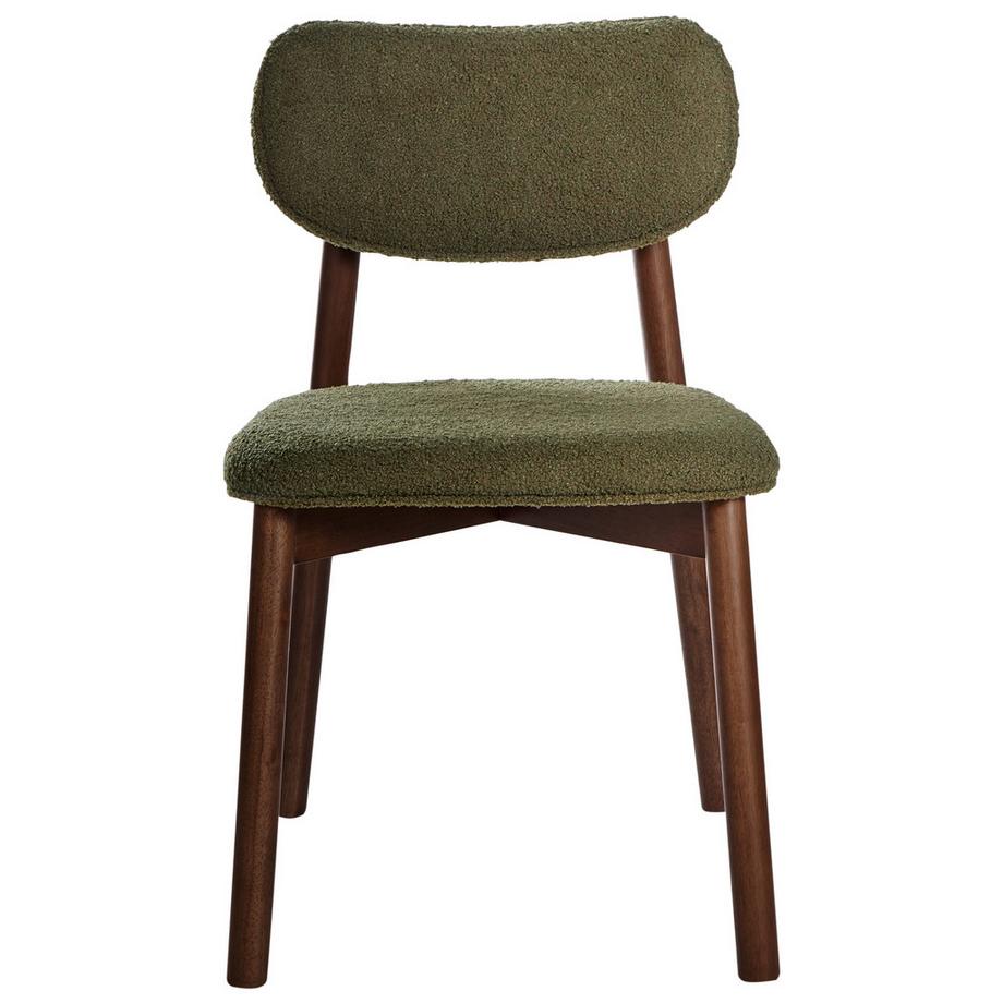 Beliani Set di 2 sedie da pranzo en Bouclé Retrò MILLS  