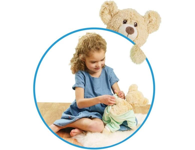 Heless  Teddy Dreamy mit kuscheligem Strampler (22cm) 