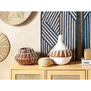 Beliani Decorazioni en Terracotta Boho KLUET  