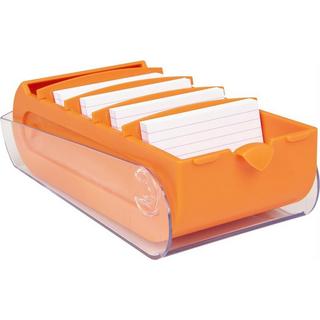 Biella  BIELLA Karteikartenbox Bunny Box A7 20879135U orange 250x132x85mm 