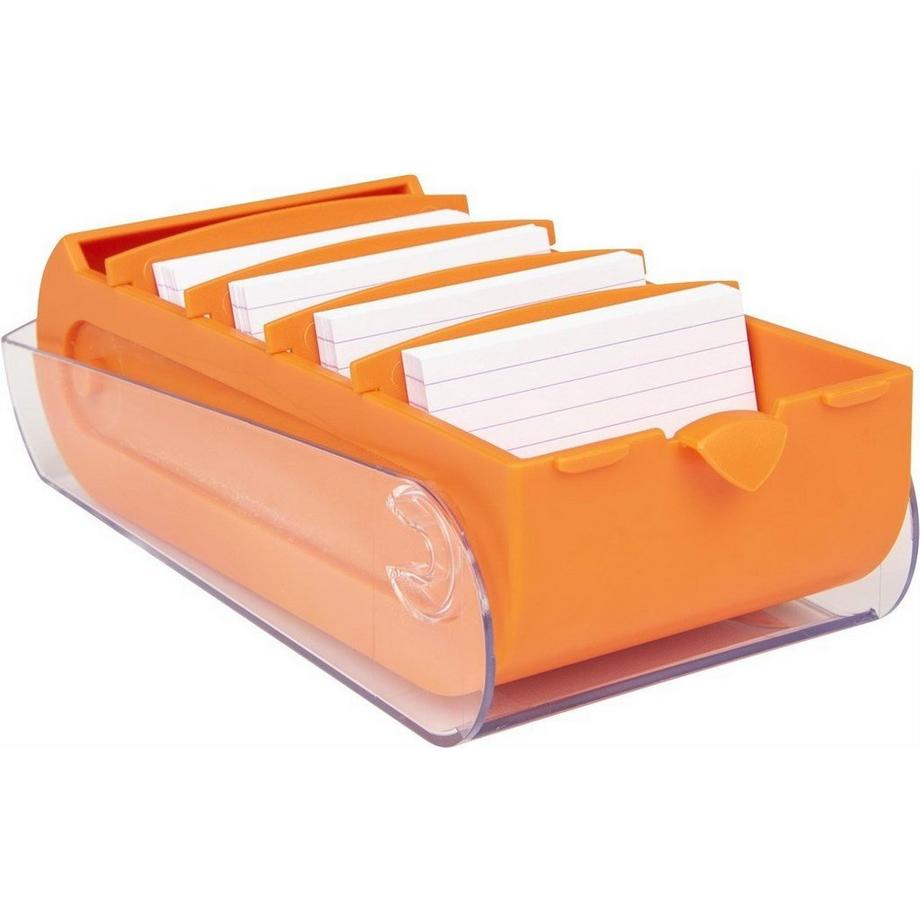 Biella  BIELLA Karteikartenbox Bunny Box A7 20879135U orange 250x132x85mm 