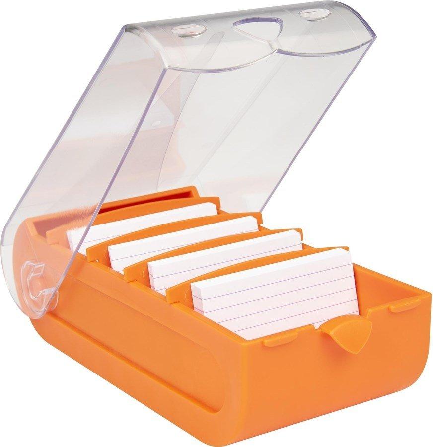 Biella  BIELLA Karteikartenbox Bunny Box A7 20879135U orange 250x132x85mm 