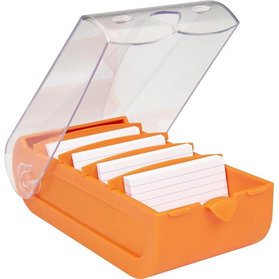 Biella  BIELLA Karteikartenbox Bunny Box A7 20879135U orange 250x132x85mm 