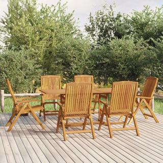 VidaXL Garten essgruppe teak  