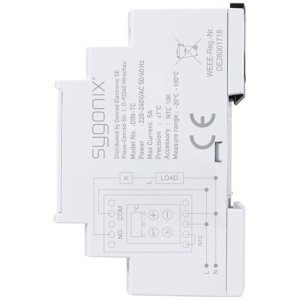 Sygonix Hutschienen- Temperaturschalter  