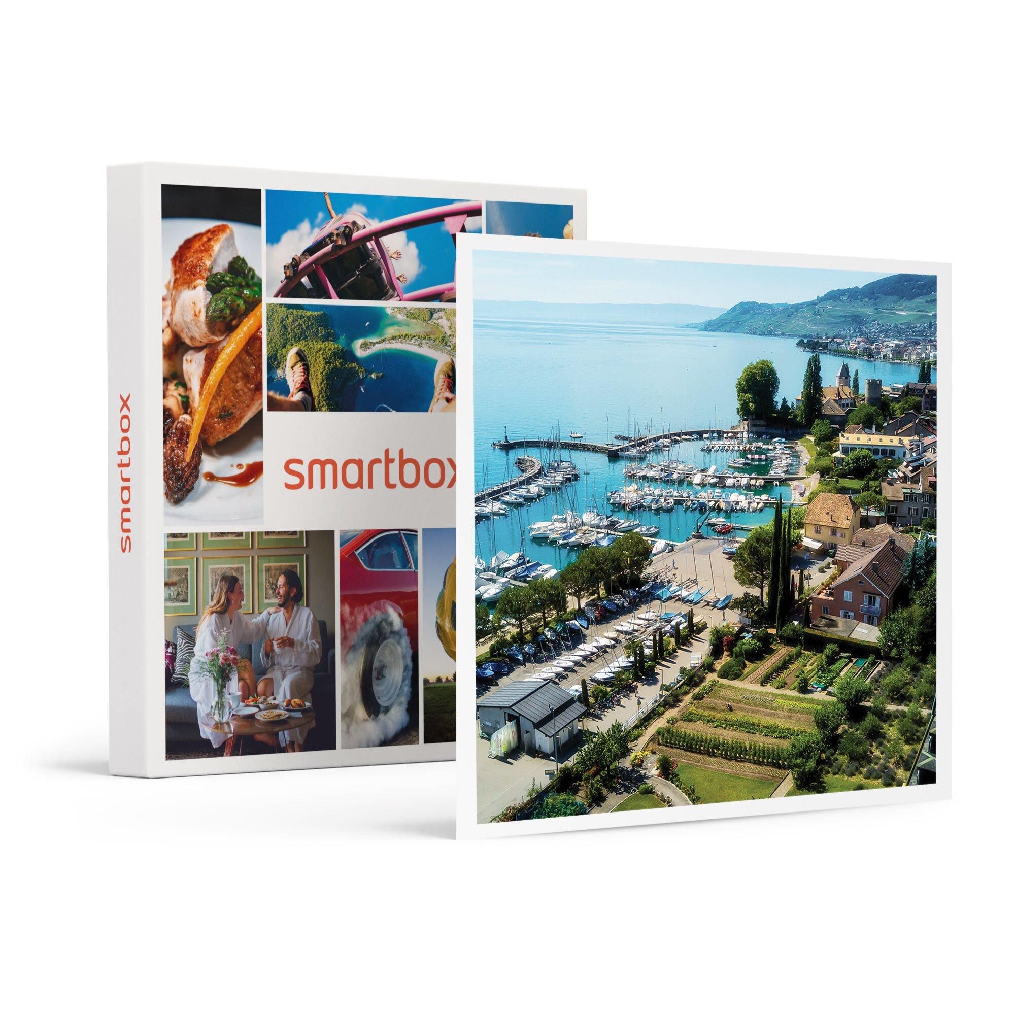 Smartbox  Soggiorno di 1 notte con vista lago sulla Riviera di Montreux - Cofanetto regalo 