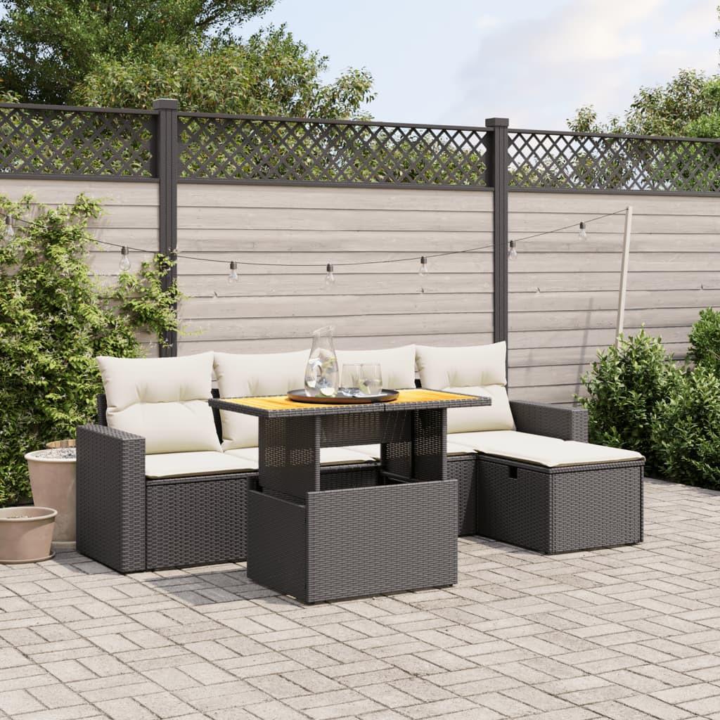 VidaXL Garten sofagarnitur poly-rattan  