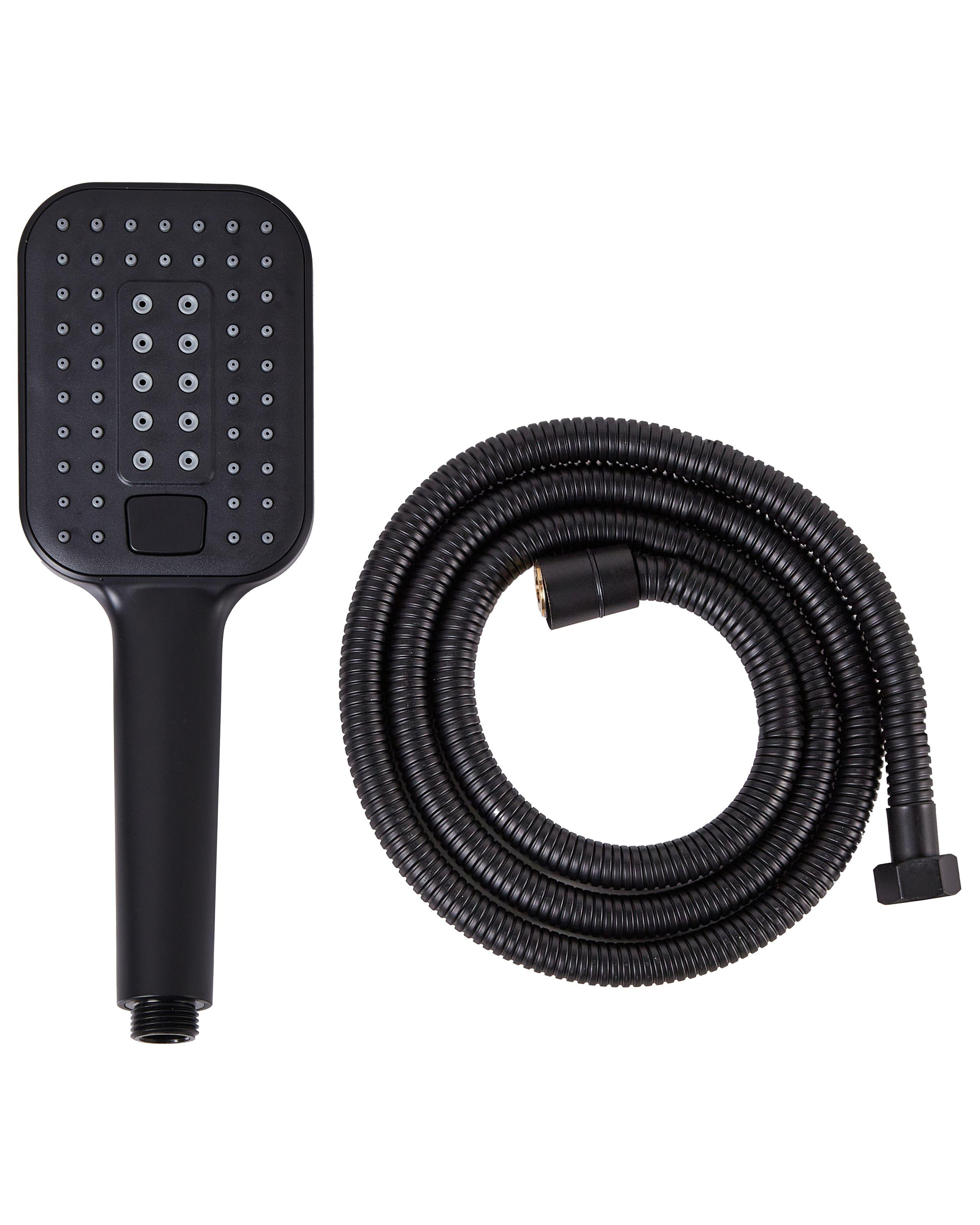 Beliani Duschkopf mit Schlauch aus ABS (robuster Kunststoff) Klassisch TINGO  