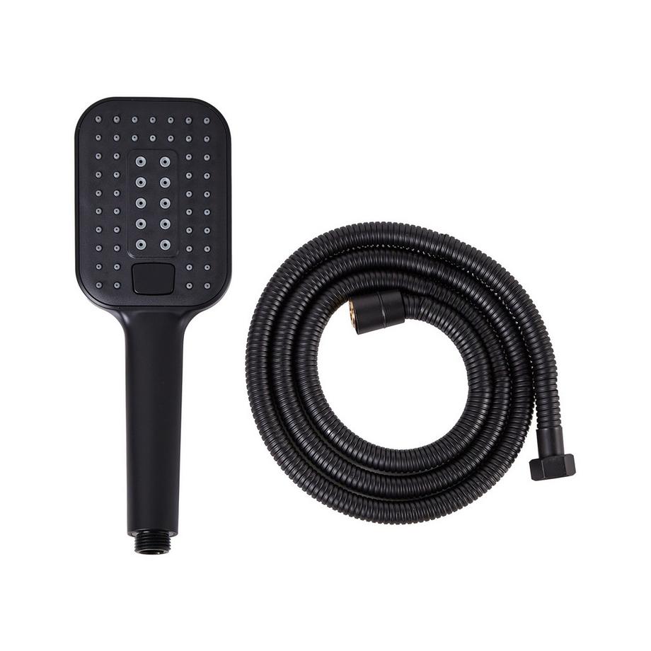 Beliani Duschkopf mit Schlauch aus ABS (robuster Kunststoff) Klassisch TINGO  