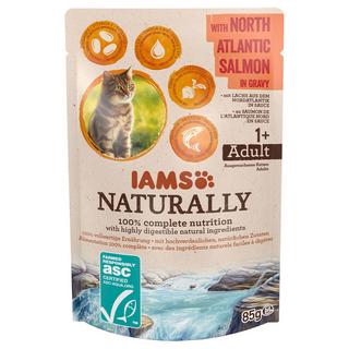 IAMS  Naturally Zealand saumon - Multipack 
