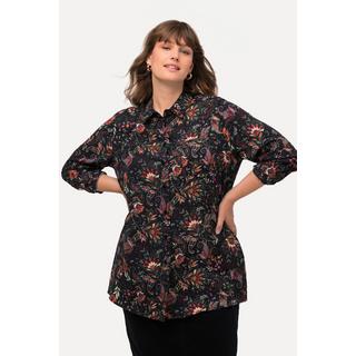 Ulla Popken  Camicia con decorazioni, collo da camicia e maniche lunghe 