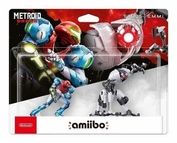 Nintendo  Amiibo Doppelpack Samus + E.M.M.I. Metroid Dread 