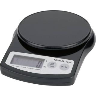 Maul alpha 500G  Bilancia per lettere Portata max. 0.5 kg Risoluzione 0.1 g a batteria Nero  