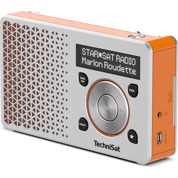 DigitRadio 1 silber-orange