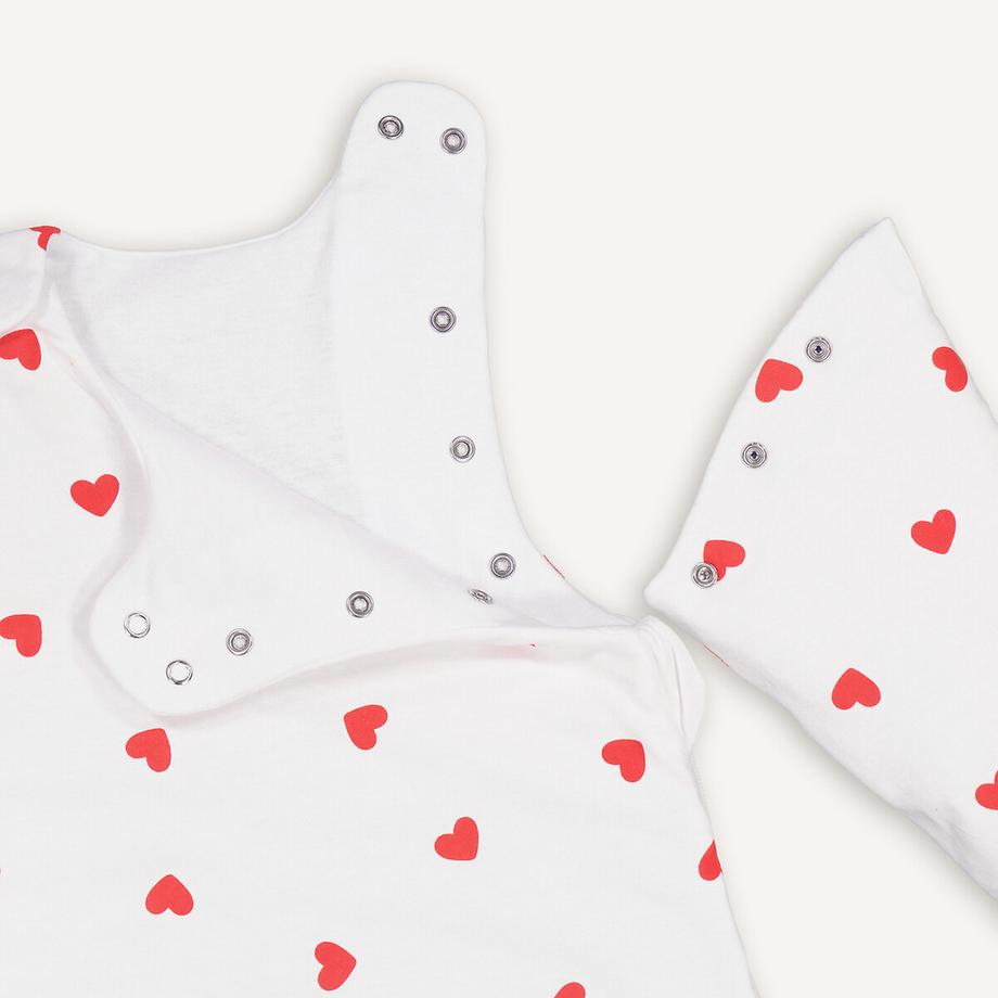 La Redoute Intérieurs Gigoteuse Hiver Jersey Motif Coeur  
