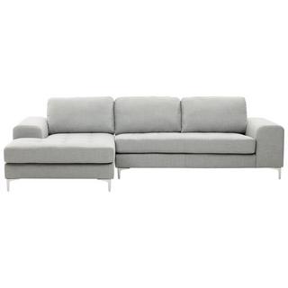 Beliani Rechtsseitiges Ecksofa aus Polyester Modern KIRUNA  