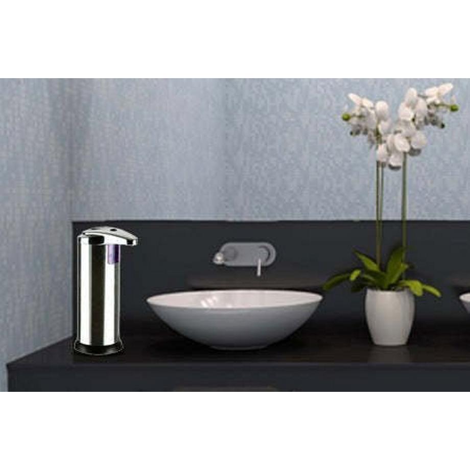 Kitchen Move  Distributeur automatique de savon liquide désinfectant avec capteur de mouvement 300ml CLEANY sans contact pour cuisine salle de bain restaurant 