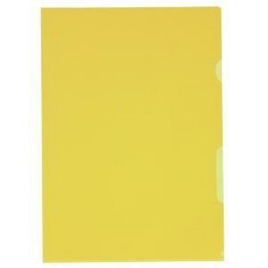 KOLMA Sichthülle VISA antirefl. A4 59.433.11 gelb, Copyresistant 10 Stück