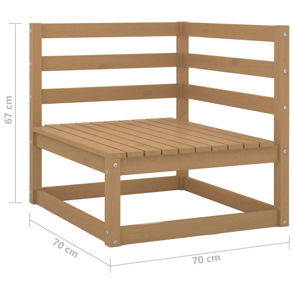 VidaXL Ecksofa kiefernholz  