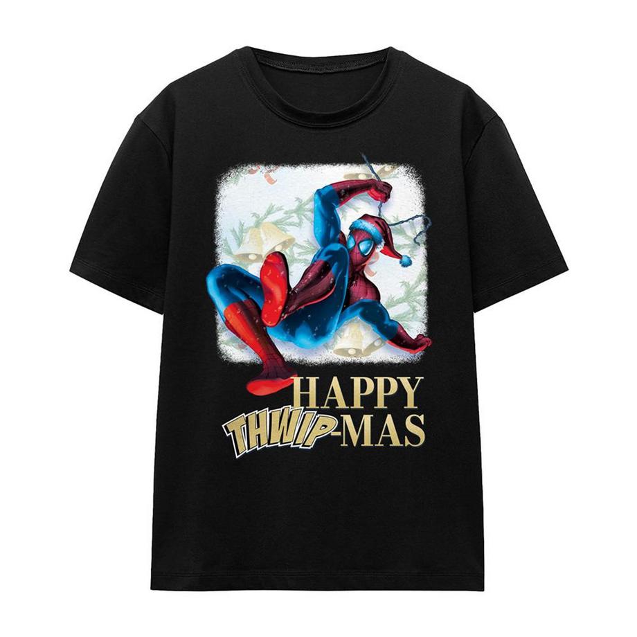T-ShirtNoël Motiftyle Fenêtre Happy Thwipmas