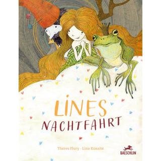 Lines Nachtfahrt Flury, Theres; Kusaite, Lina (Illustrationen) Copertina rigida 