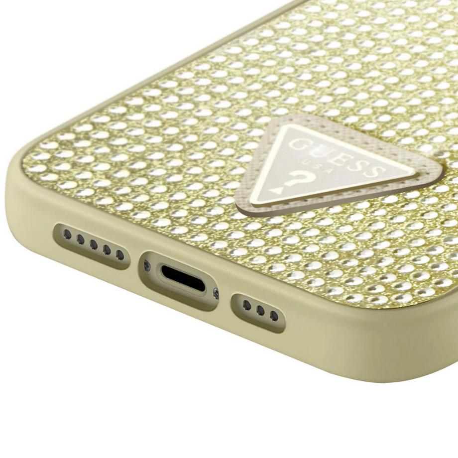 GUESS  Apple iPhone 15 Hülle Triangle Diamond 