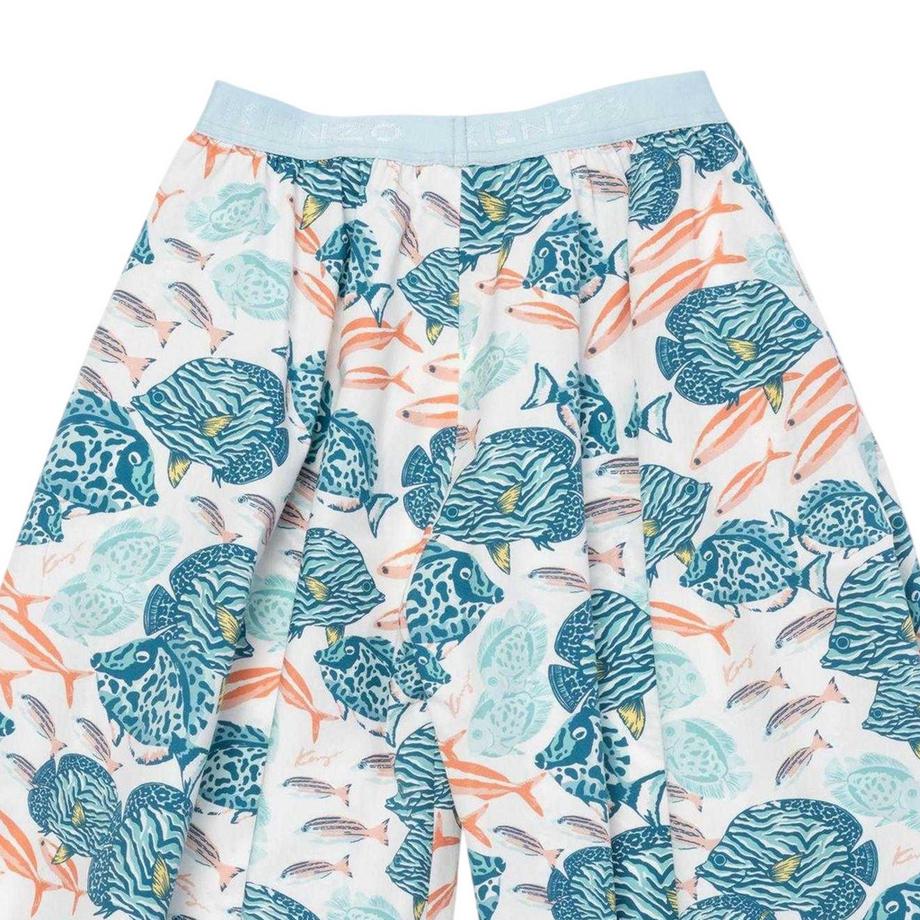 KENZO  Pantalon Motiftyle Océan 