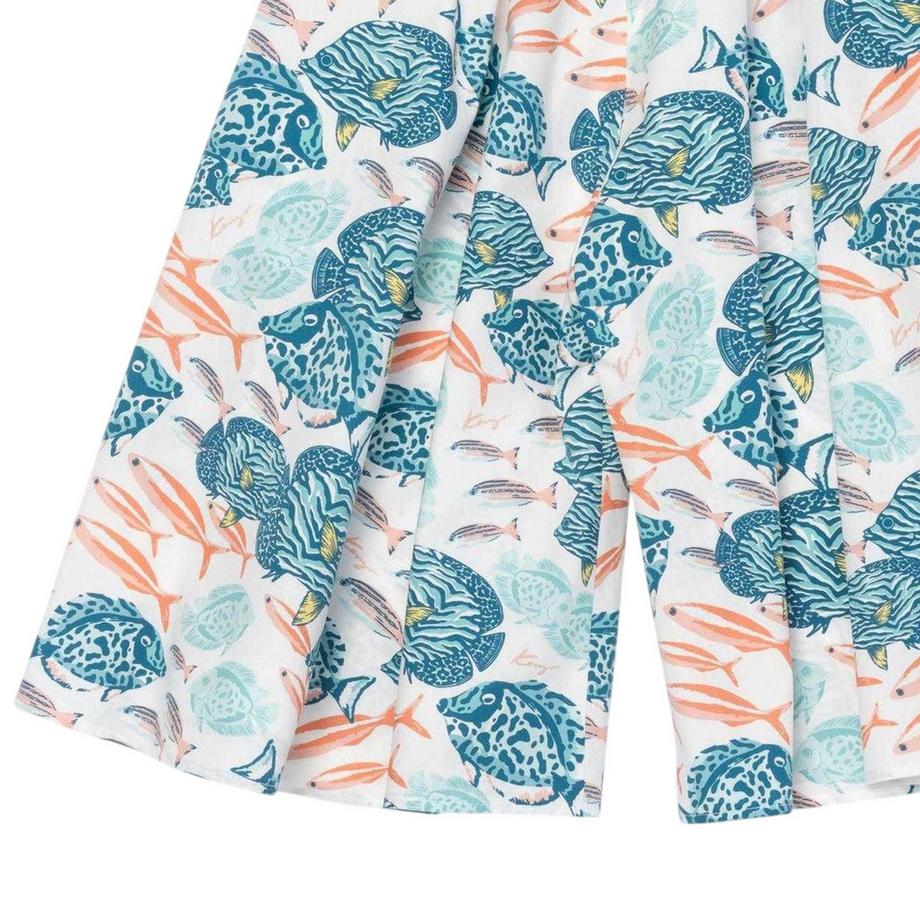KENZO  Pantalon Motiftyle Océan 