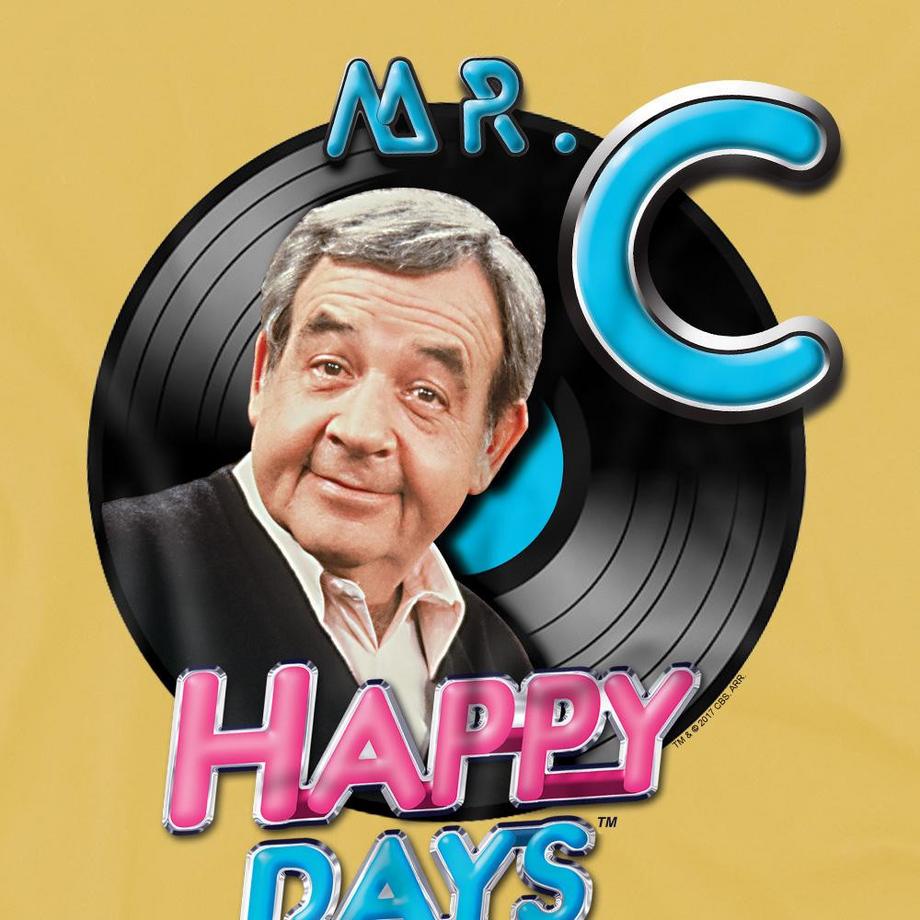 Happy Days T-Shirt con Stampa Grafica Mr. C  