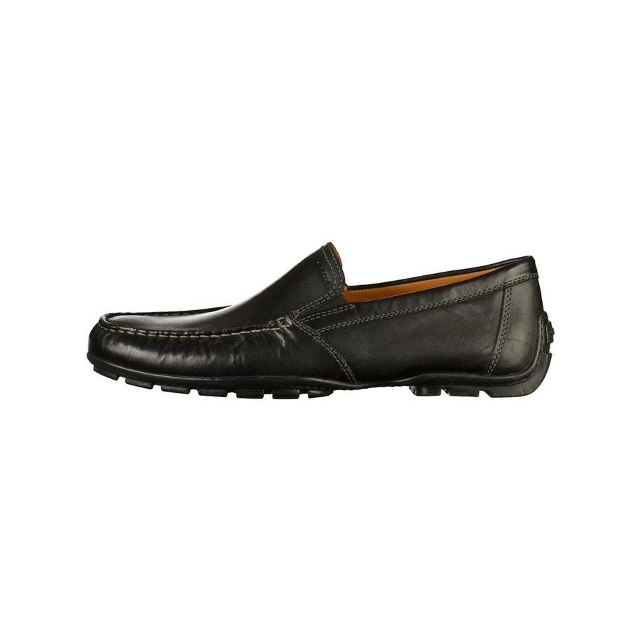 GEOX Moner Smooth Leather Slipper  