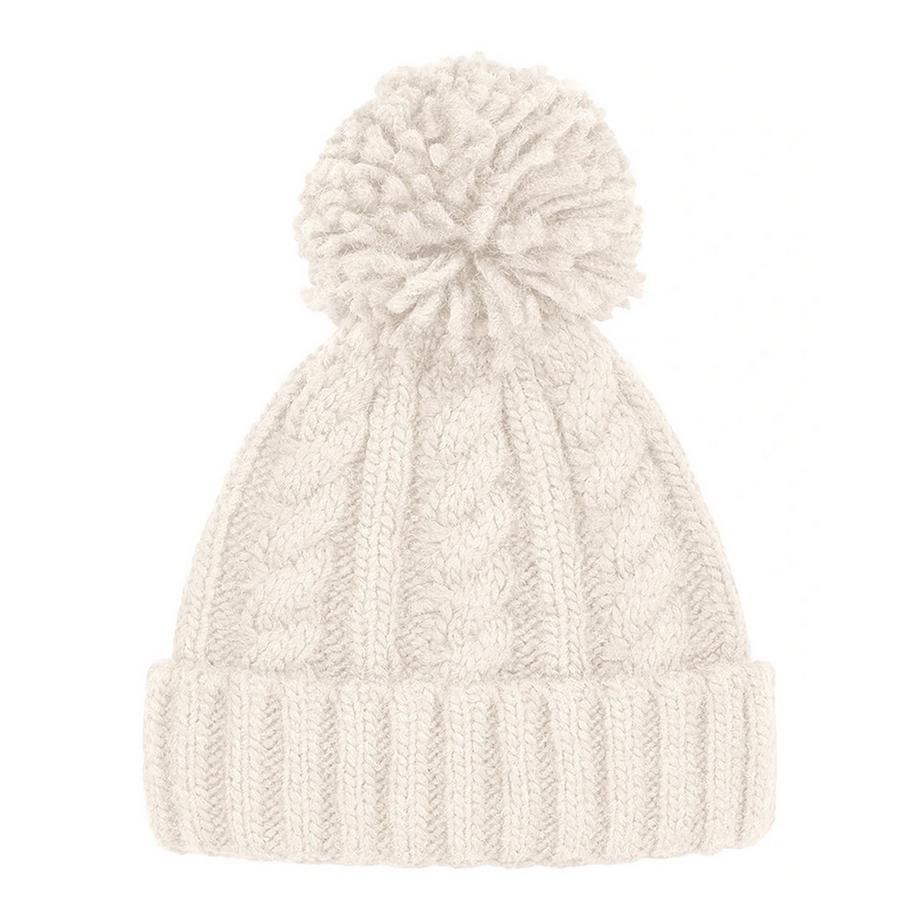 Beechfield Zopfmuster Melange Beanie  