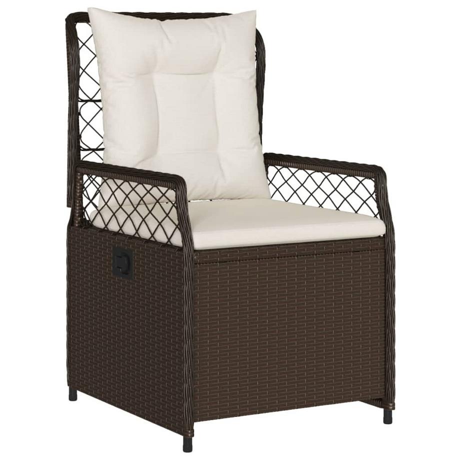 VidaXL Gartensessel verstellbar poly-rattan  