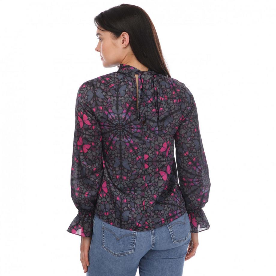 TED BAKER Heiydii Blouse Col Montant  
