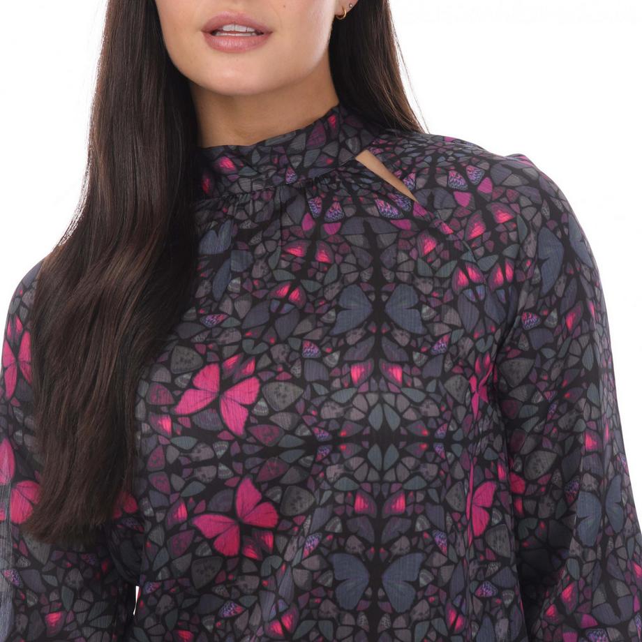 TED BAKER Heiydii Blouse Col Montant  