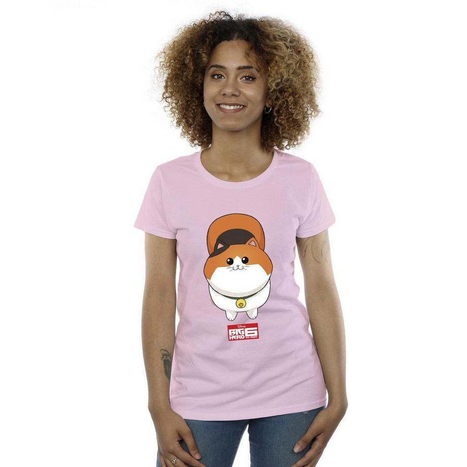 Disney Big Hero 6 T-Shirt Stampa Gatto  